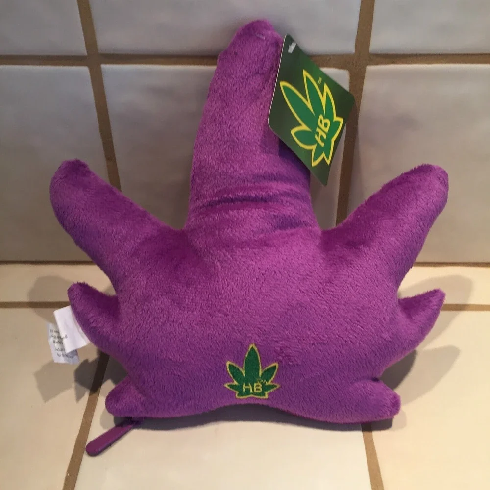 Hempy Buddies - Purple Hazel Glass Pipe Pouch‎